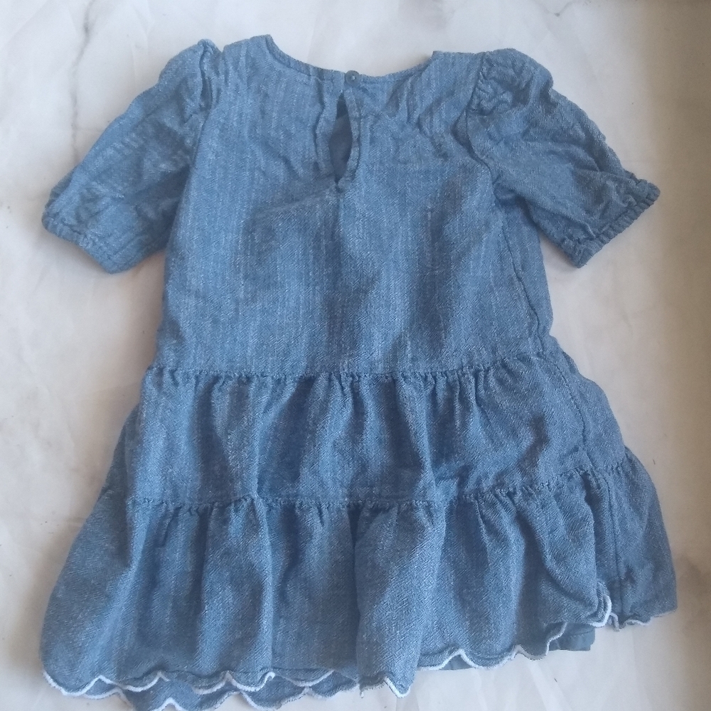 Cat and Jack 2T Chambray Dress - Picture 4 of 5